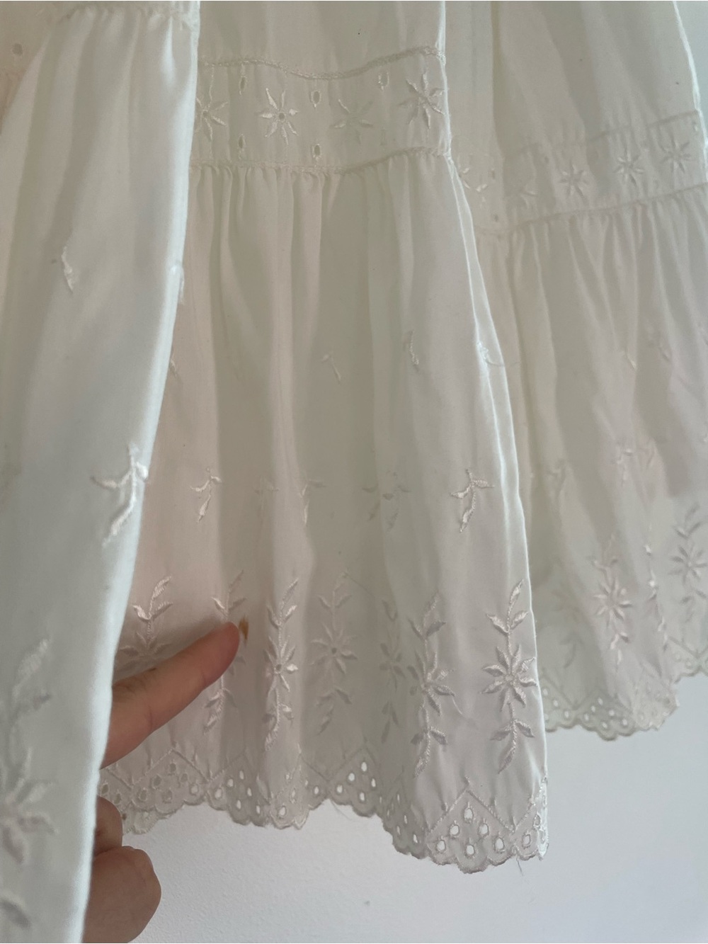 Vintage Tiered Midi Skirt - Picture 9 of 9
